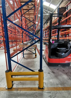 Warehouse Rack Anti-Collision Guardrails high quality